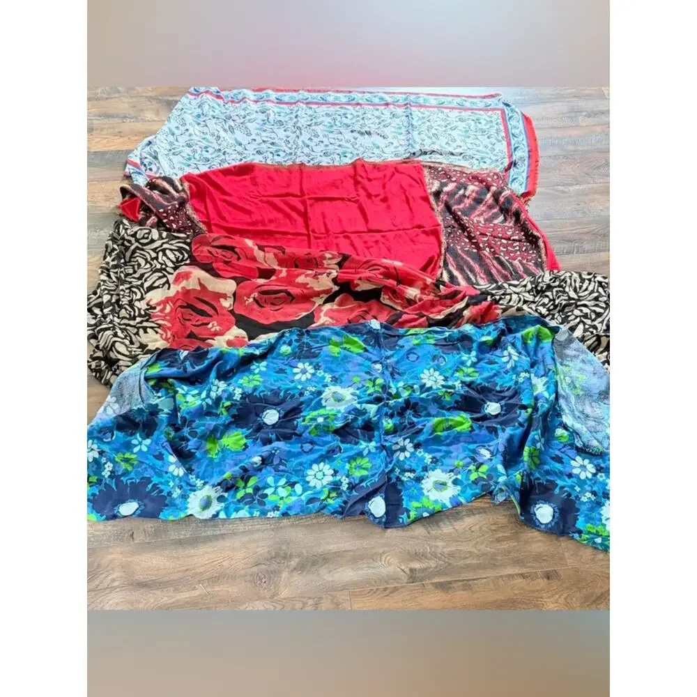 Wraps poncho scarf bundle lot bohemian gypsy indie rock 11 scarves